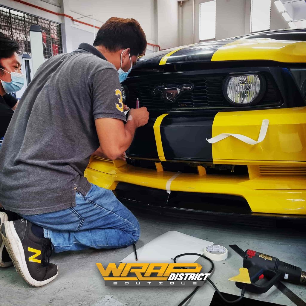 Mustang GT Yellow